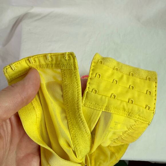 Cacique Women's 50D Unlined Balconette Strawberries Lace Embroidered Bra - Picture 12 of 12